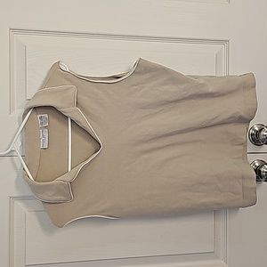 Jaclyn Smith SPORT collared tank top